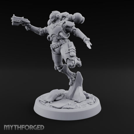 Touchdown Pending, Pistols Up Human Jump Pack Soldier B