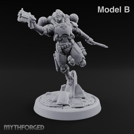 Touchdown Pending, Pistols Up Human Jump Pack Soldier B