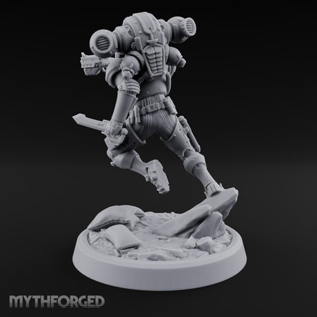 Touchdown Pending, Pistols Up Human Jump Pack Soldier C