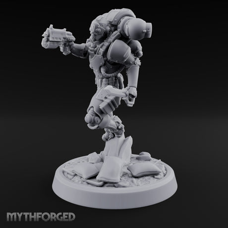 Touchdown Pending, Pistols Up Human Jump Pack Soldier C