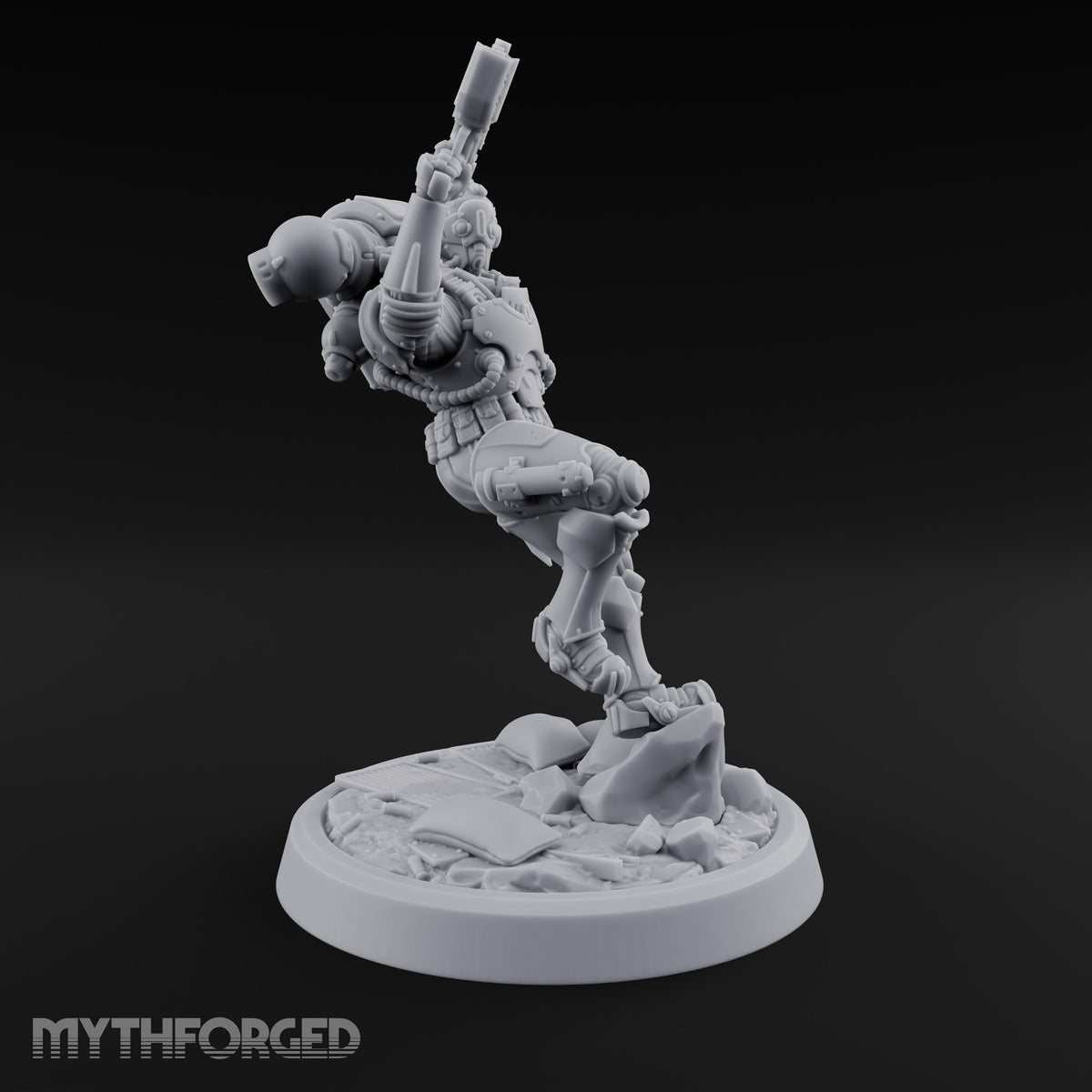Touchdown Pending, Pistols Up Human Jump Pack Soldiers — D