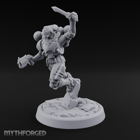 Touchdown Pending, Pistols Up Human Jump Pack Soldier E