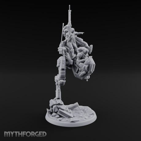Spotter Up, Sniper Aloft Warforged Sniper Walker