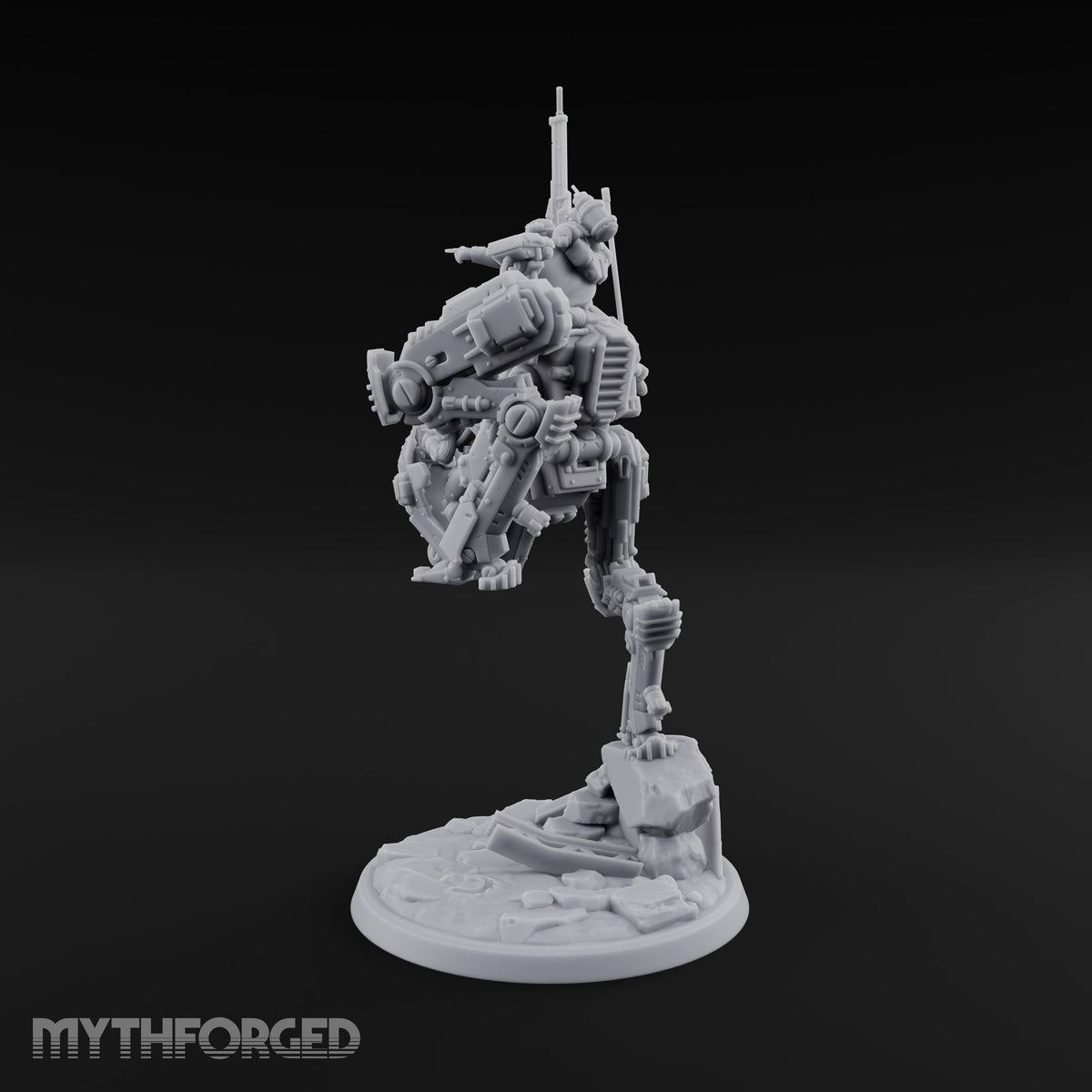 Spotter Up, Sniper Aloft Warforged Sniper Walker