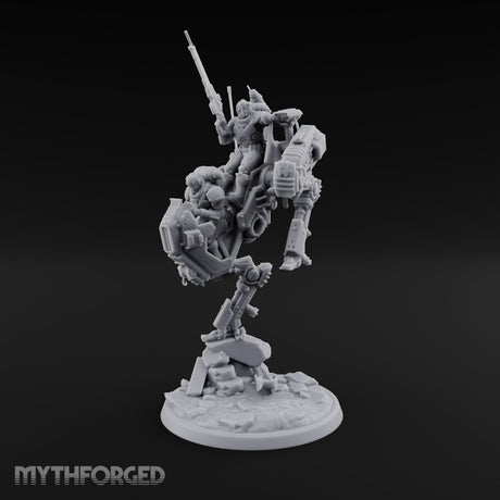 Spotter Up, Sniper Aloft Warforged Sniper Walker
