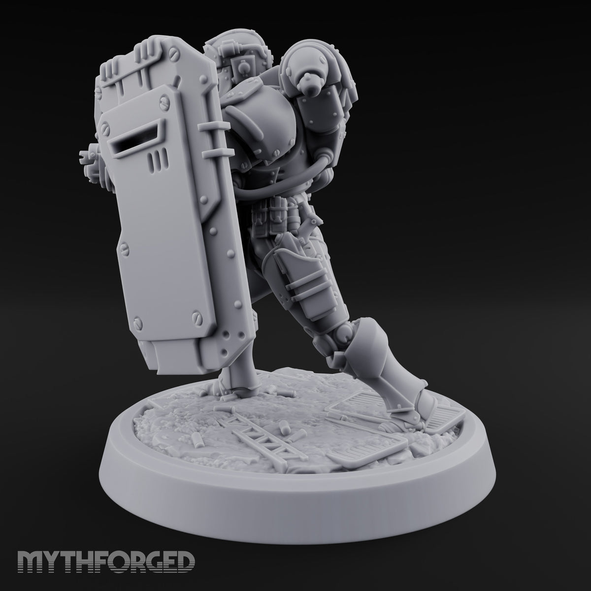 Peek Through the Slot, Regret Nothing Human Shield Soldier A — Gun