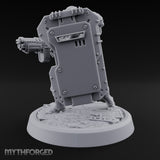 Peek Through the Slot, Regret Nothing Human Shield Soldier A — Gun