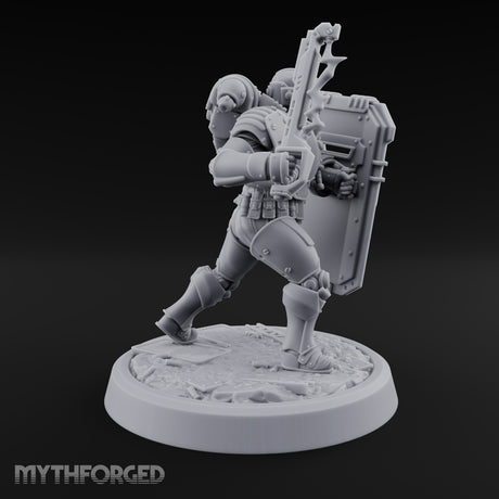 Peek Through the Slot, Regret Nothing Human Shield Soldier A — Sword