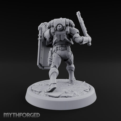 Peek Through the Slot, Regret Nothing Human Shield Soldier A — Sword