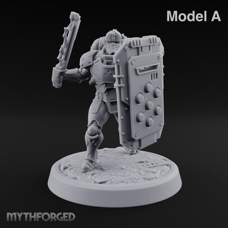 Peek Through the Slot, Regret Nothing Human Shield Soldier A — Sword