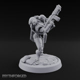 Peek Through the Slot, Regret Nothing Human Shield Soldier B — Gun