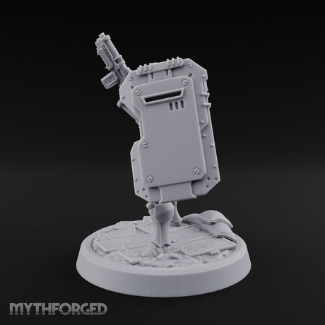 Peek Through the Slot, Regret Nothing Human Shield Soldier B — Gun
