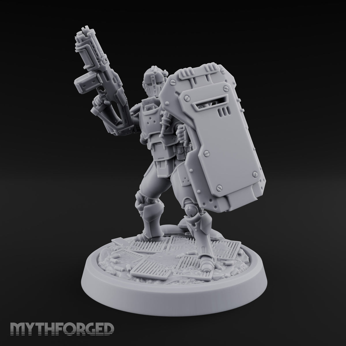 Peek Through the Slot, Regret Nothing Human Shield Soldier B — Gun