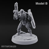 Peek Through the Slot, Regret Nothing Human Shield Soldier B — Gun