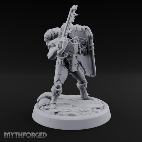 Peek Through the Slot, Regret Nothing Human Shield Soldier B — Sword