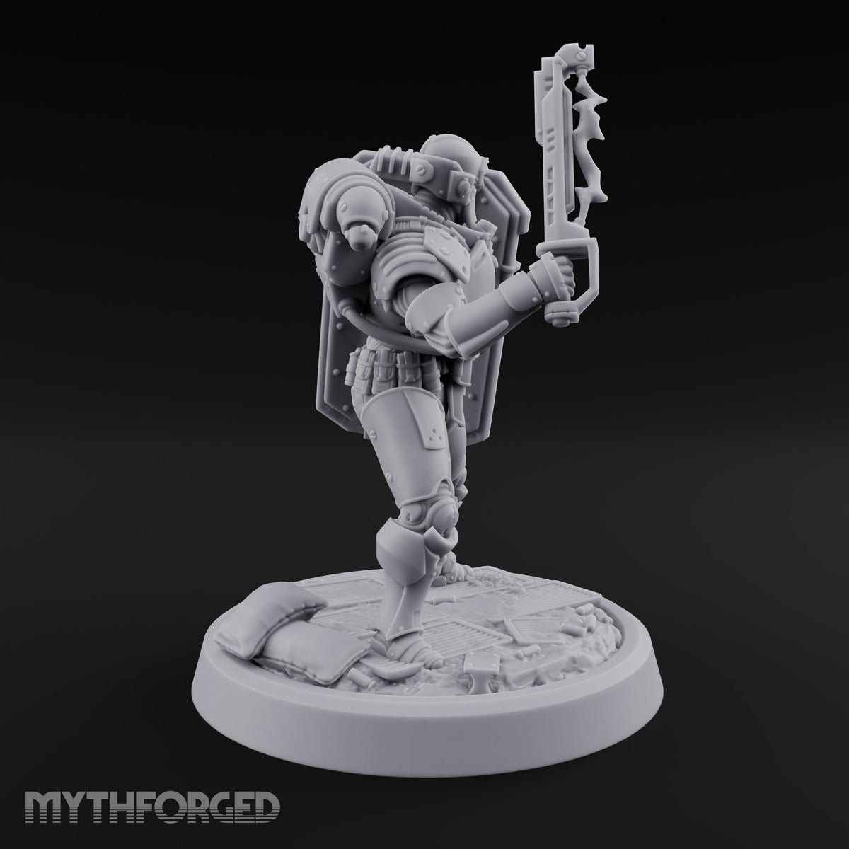 Peek Through the Slot, Regret Nothing Human Shield Soldier B — Sword