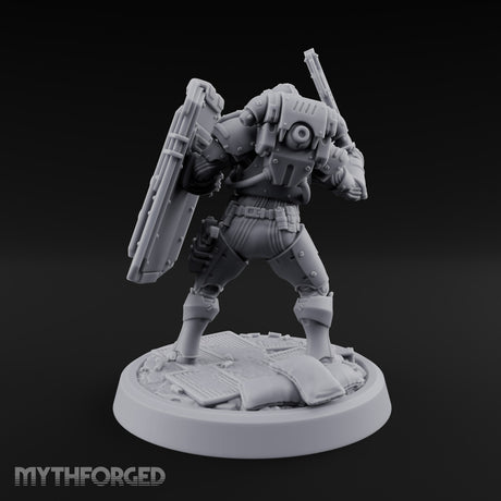 Peek Through the Slot, Regret Nothing Human Shield Soldier B — Sword