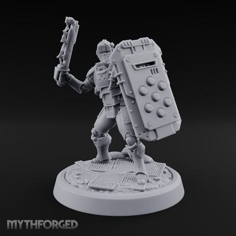 Peek Through the Slot, Regret Nothing Human Shield Soldier B — Sword