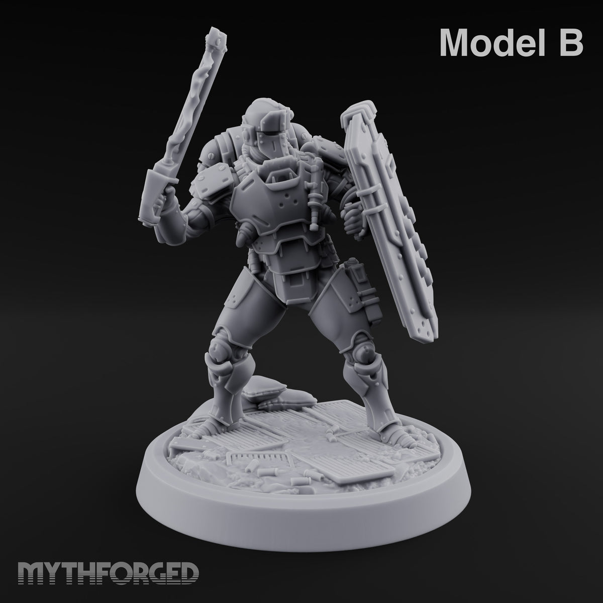 Peek Through the Slot, Regret Nothing Human Shield Soldiers — B · Sword