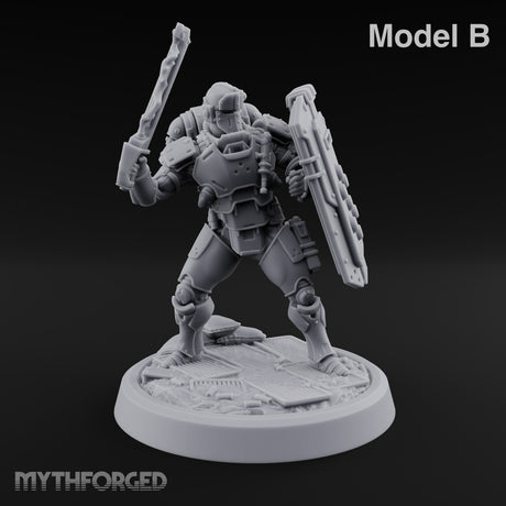 Peek Through the Slot, Regret Nothing Human Shield Soldiers — B · Sword