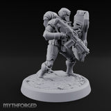 Peek Through the Slot, Regret Nothing Human Shield Soldier C — Gun