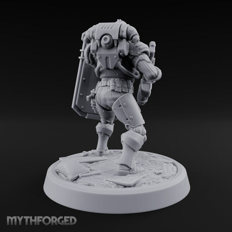 Peek Through the Slot, Regret Nothing Human Shield Soldier C — Gun