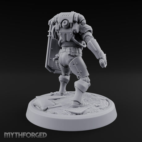 Peek Through the Slot, Regret Nothing Human Shield Soldier C — Sword