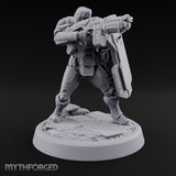 Peek Through the Slot, Regret Nothing Human Shield Soldier D — Gun