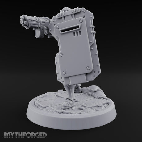 Peek Through the Slot, Regret Nothing Human Shield Soldier D — Gun