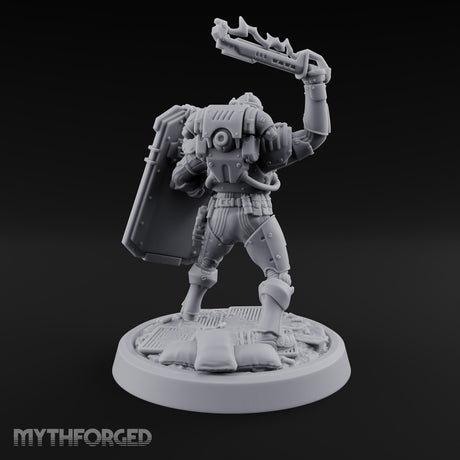 Peek Through the Slot, Regret Nothing Human Shield Soldier D — Sword