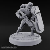 Peek Through the Slot, Regret Nothing Human Shield Soldier E — Gun