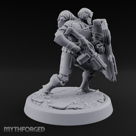 Peek Through the Slot, Regret Nothing Human Shield Soldier E — Gun