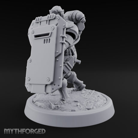 Peek Through the Slot, Regret Nothing Human Shield Soldier E — Gun