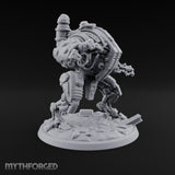 Unstoppable and Slightly Rusty Warforged Bipedal War Walker
