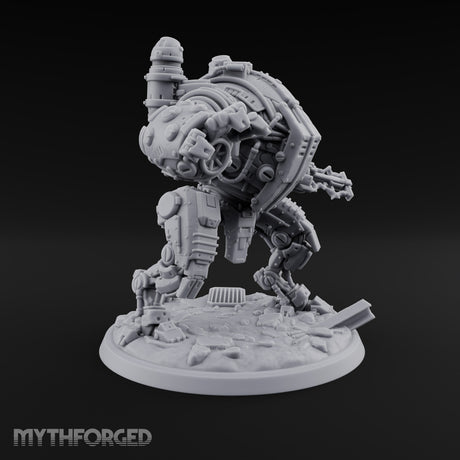Unstoppable and Slightly Rusty Warforged Bipedal War Walker