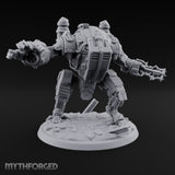 Unstoppable and Slightly Rusty Warforged Bipedal War Walker