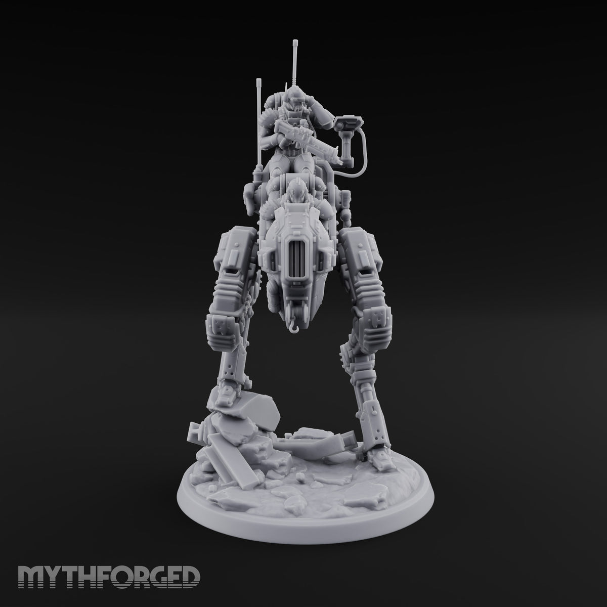 Long Legs, Longer Grudge Warforged Scout Walker