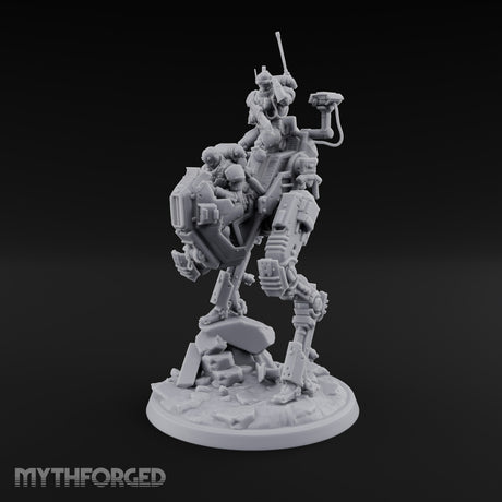 Long Legs, Longer Grudge Warforged Scout Walker