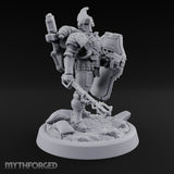 Shield Up, Mace Down Human Shield Soldier