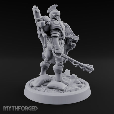 Shield Up, Mace Down Human Shield Soldier