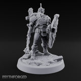 Shield Up, Mace Down Human Shield Soldier