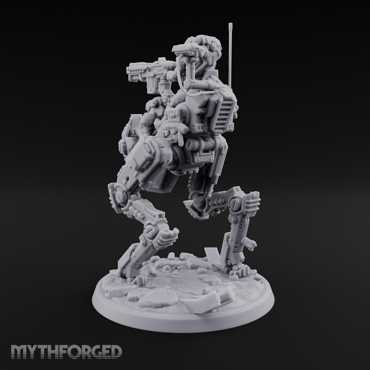 Shared Seat, Shared Grudge Warforged Crewed Walker A