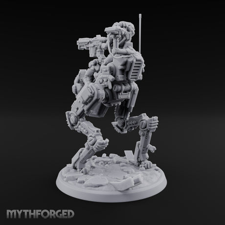 Shared Seat, Shared Grudge Warforged Crewed Walker A