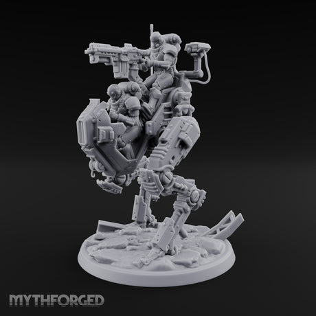 Shared Seat, Shared Grudge Warforged Crewed Walker A