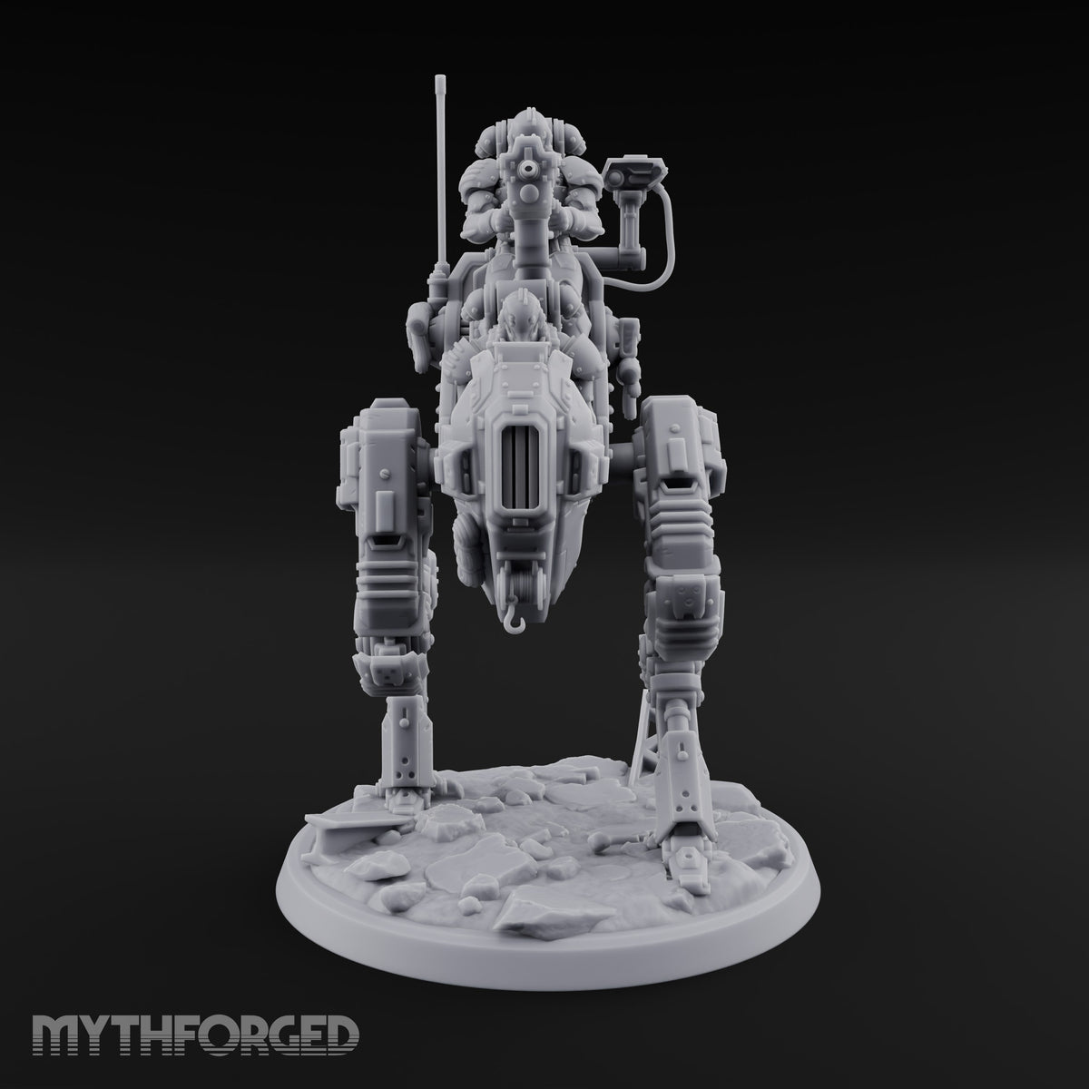 Shared Seat, Shared Grudge Warforged Crewed Walker A