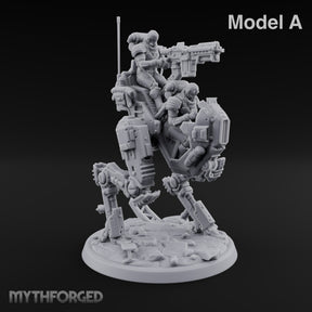 Shared Seat, Shared Grudge Warforged Crewed Walker A