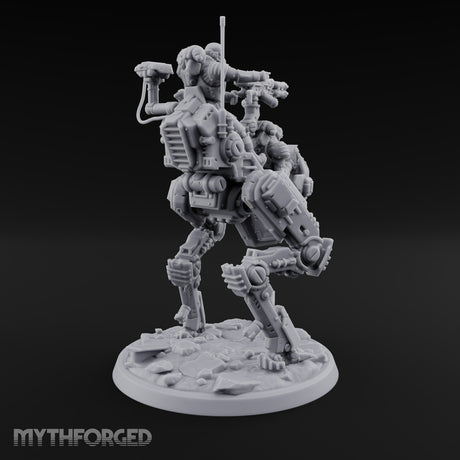 Shared Seat, Shared Grudge Warforged Crewed Walker B