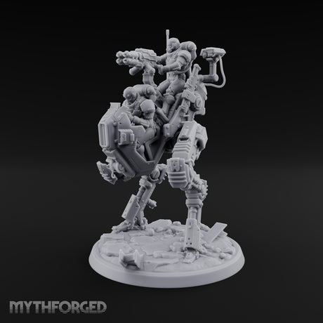 Shared Seat, Shared Grudge Warforged Crewed Walker B