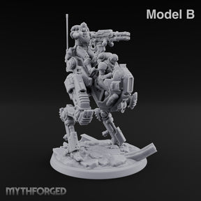 Shared Seat, Shared Grudge Warforged Crewed Walker B