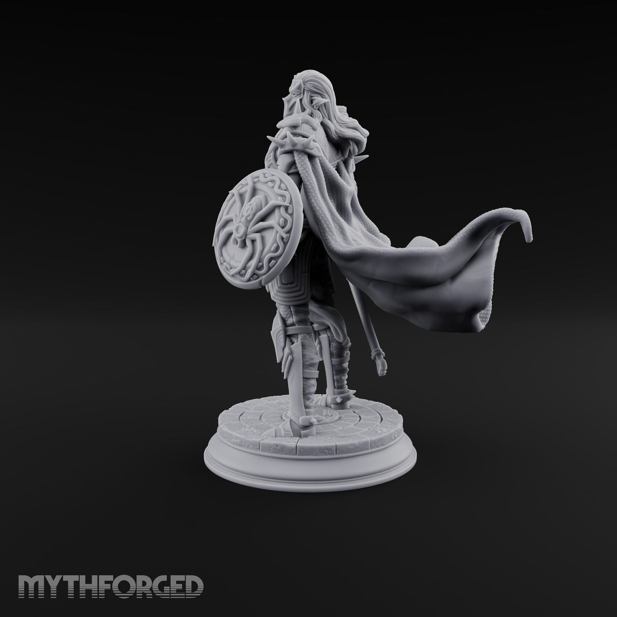 The Web Draws Tight Elite Drow Soldier B